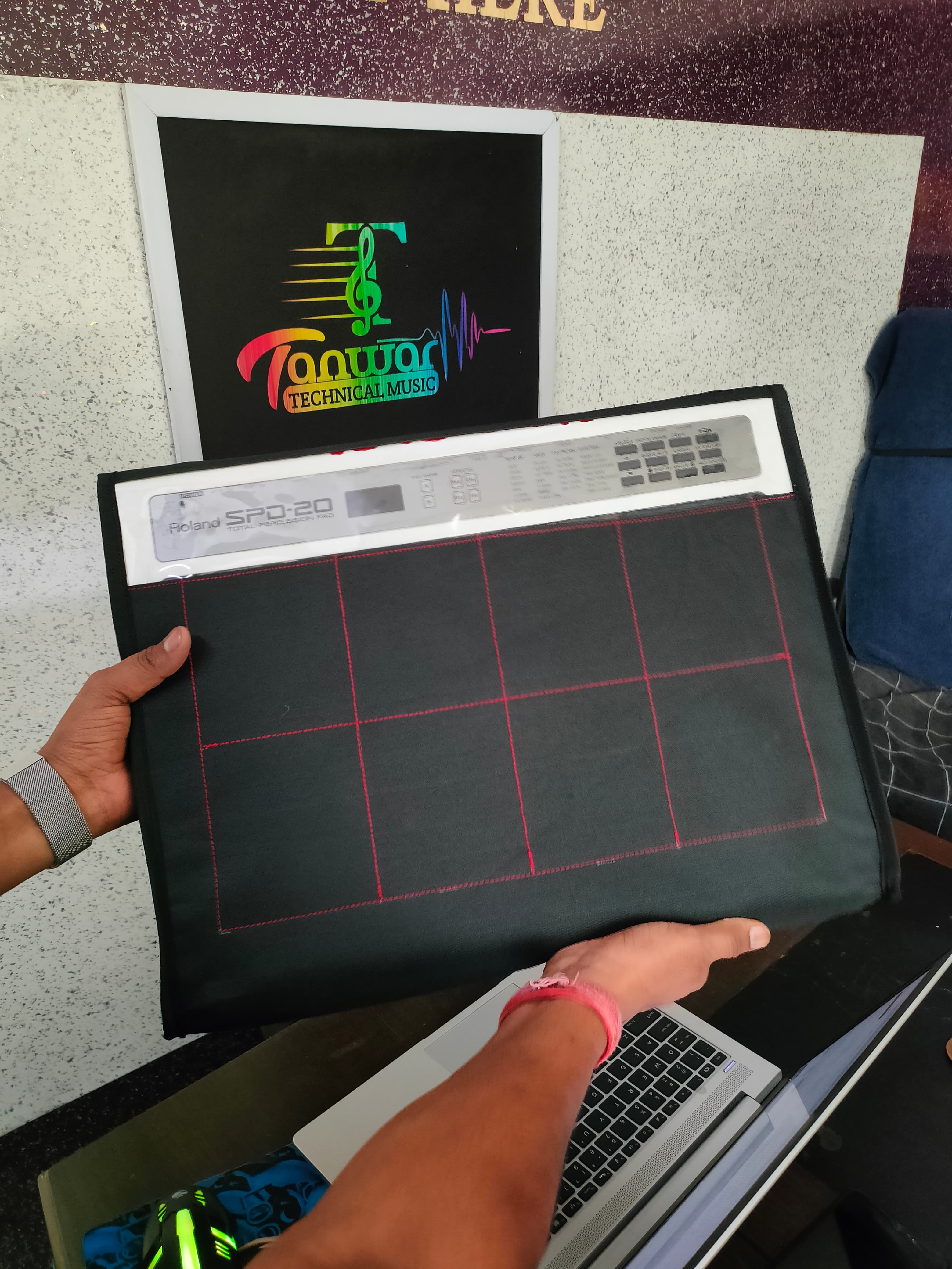 Roland SPD-20  Dust Cover