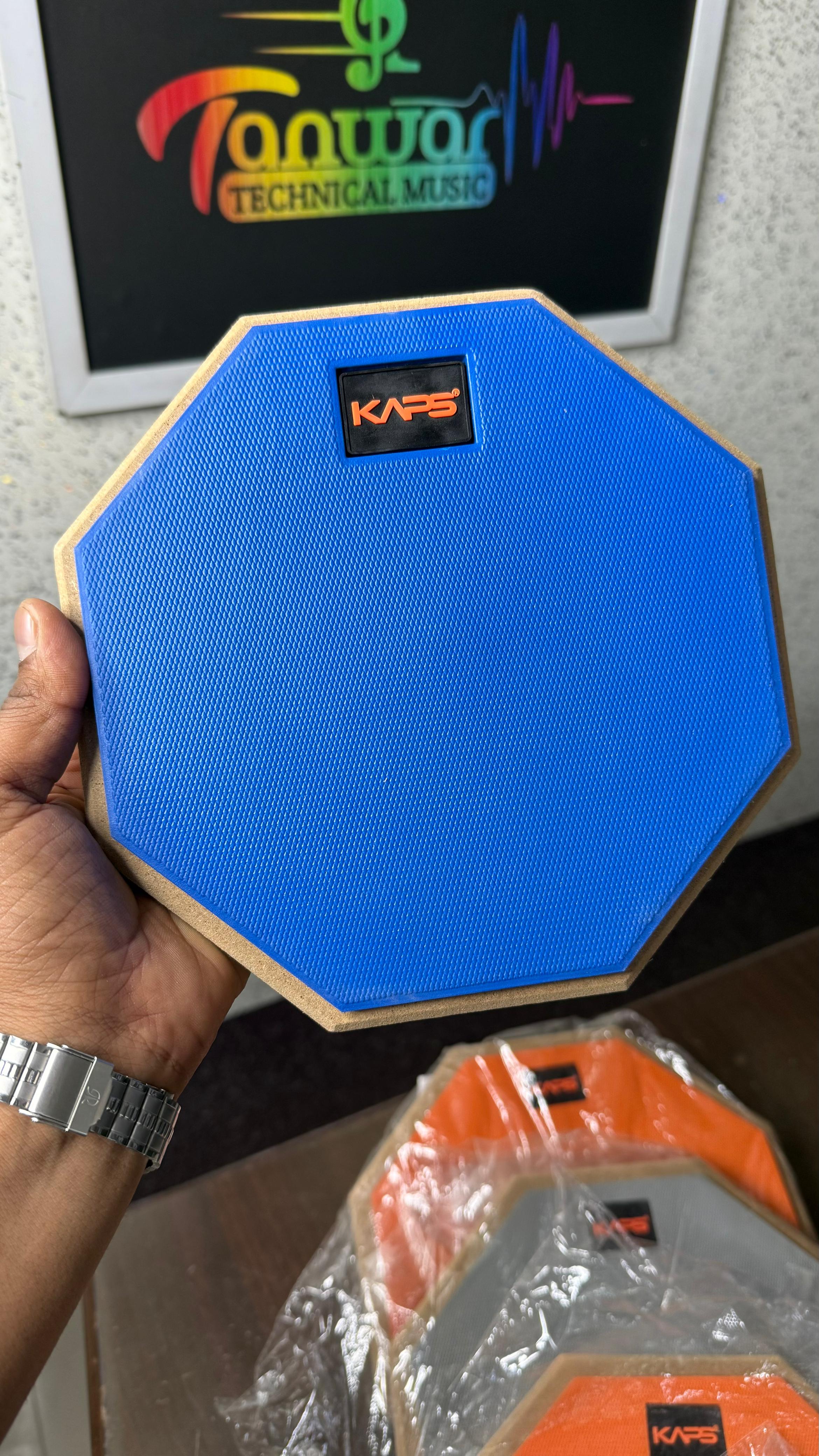 Kaps 8 Inch Practice Pad – Blue