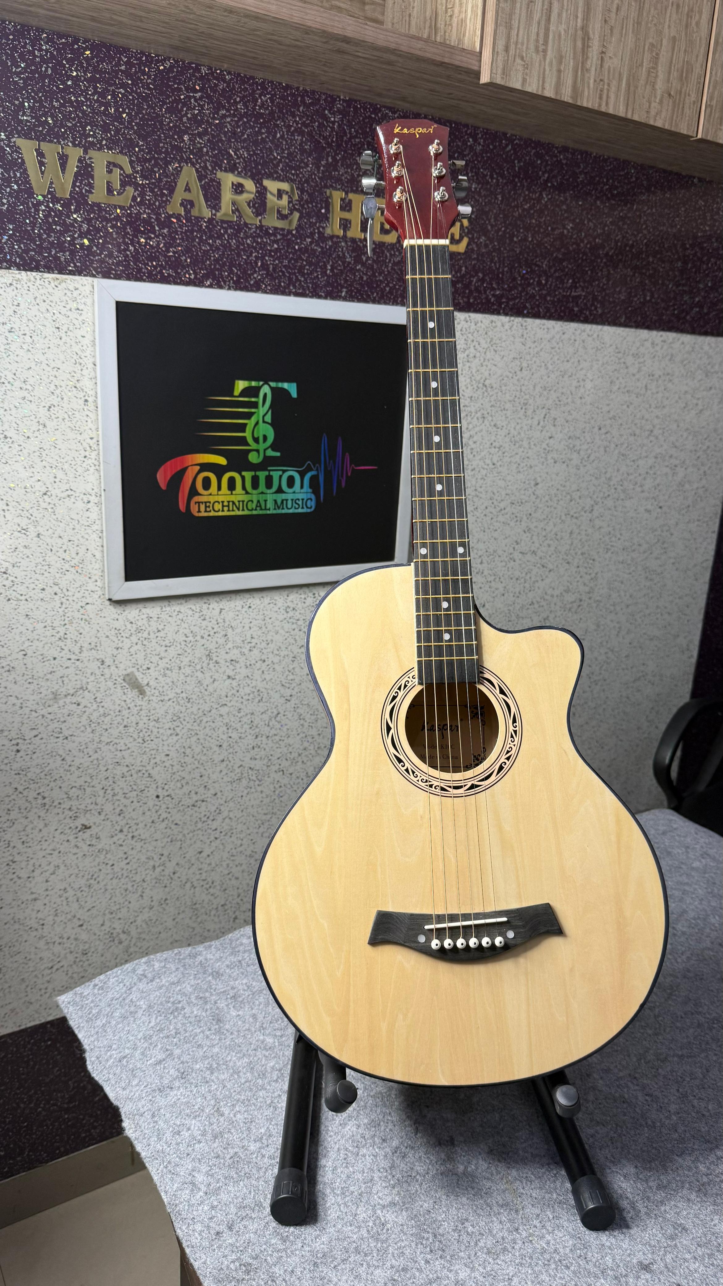 Kaspar K10C Acoustic Guitar – 38 Cutaway