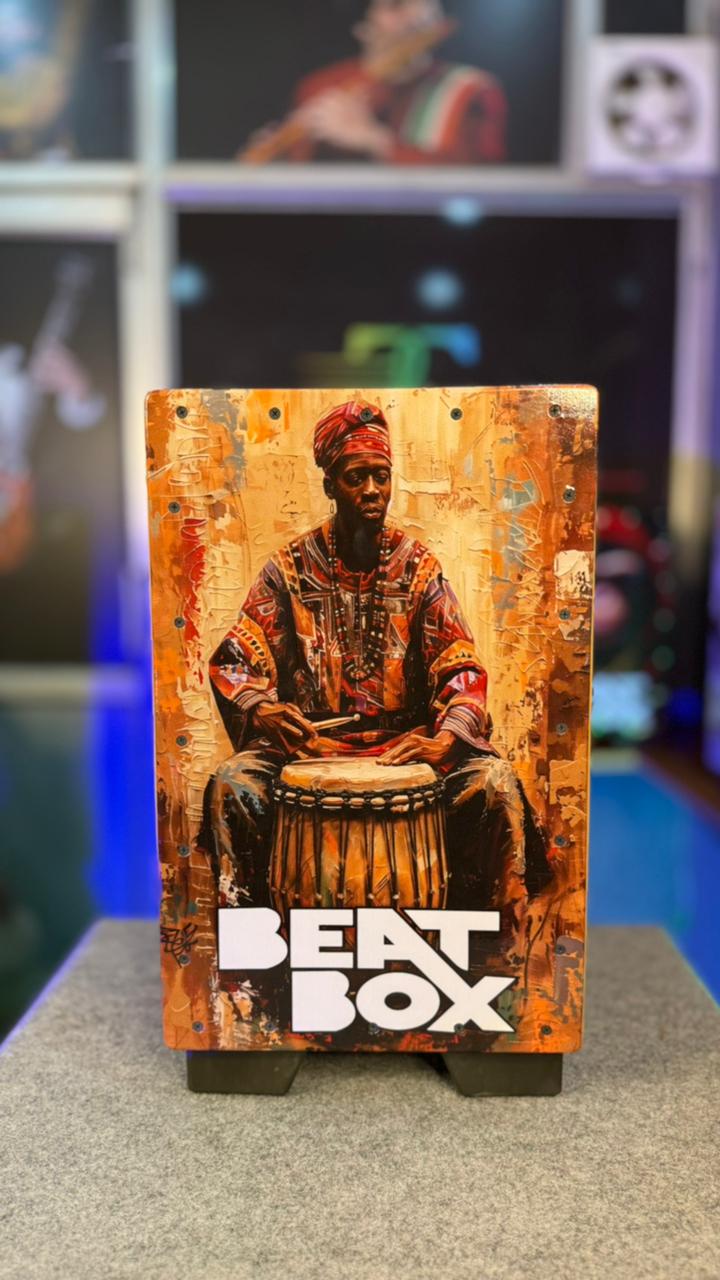 Beat Box Cajon – Women artist Printed Design