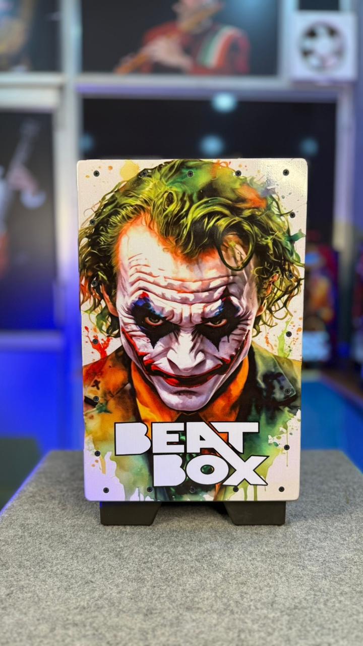Beat Box Cajon –Joker Printed Design