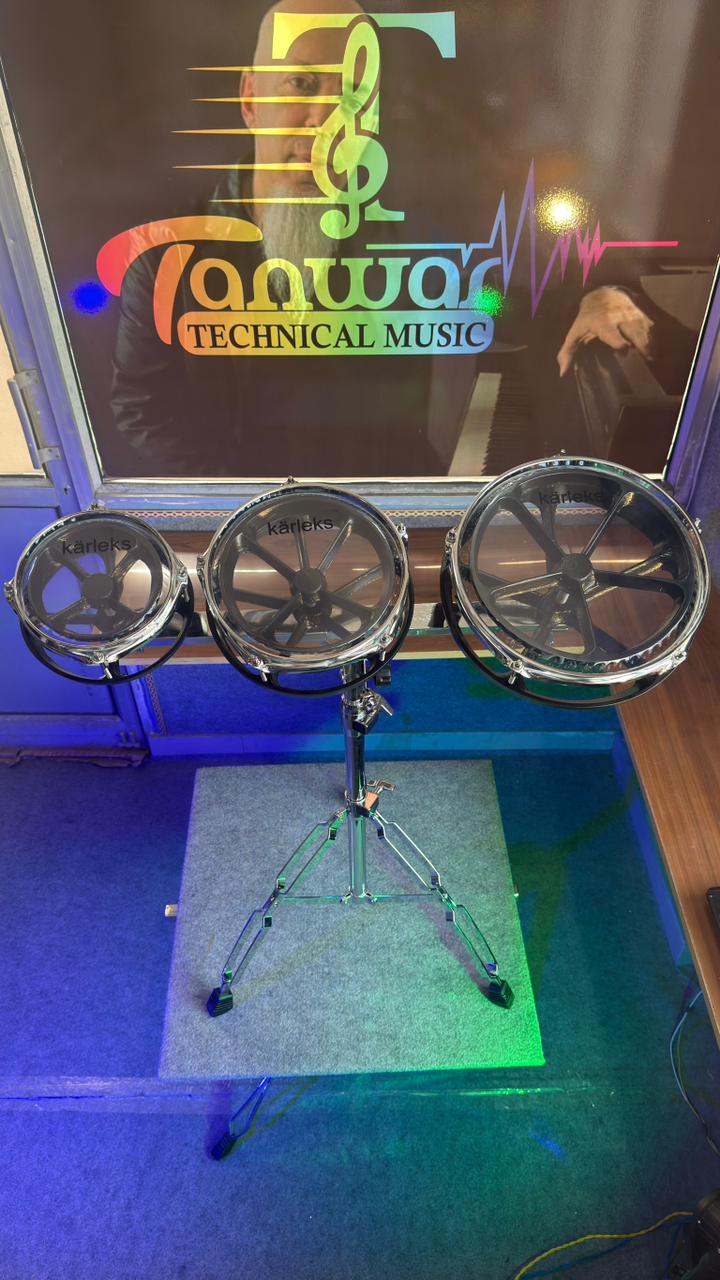 Roto Tom Drums Set with T-Type Stand